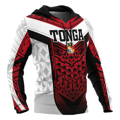 Tonga Polynesian Hoodie - Tongan Pattern