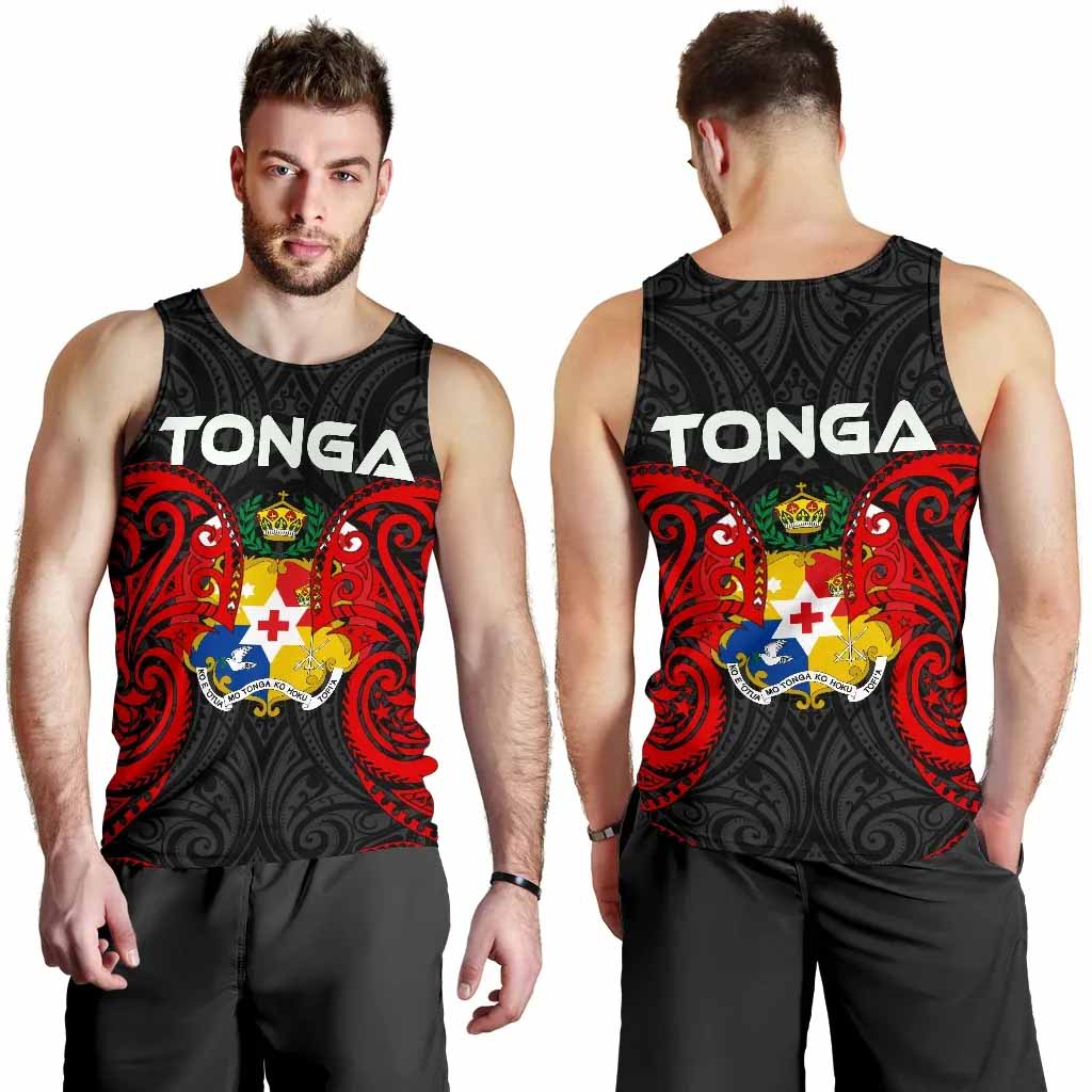 Tonga Polynesian Men Tank Top - Tongan Spirit