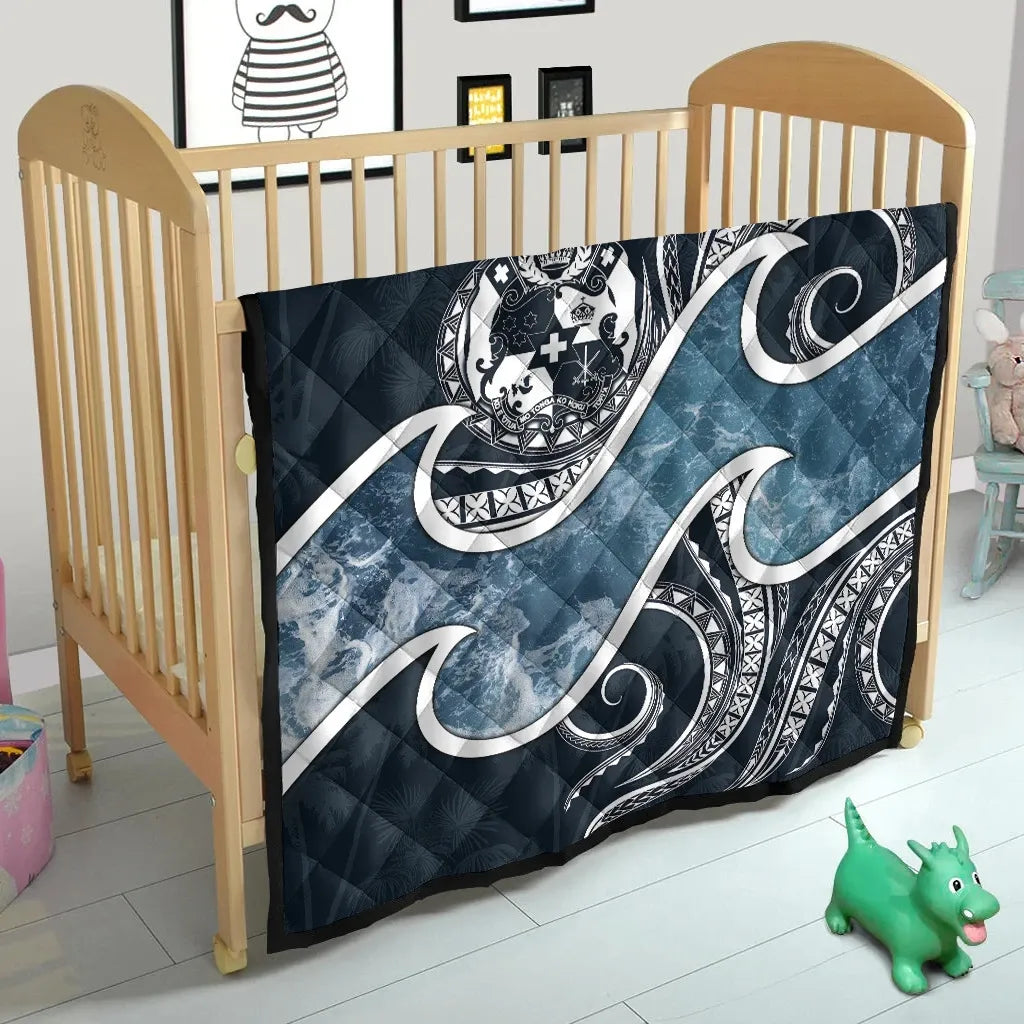 Tonga Polynesian Premium Quilt - Ocean Style
