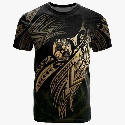Tonga Polynesian T-Shirt - Tonga Legend Gold Version
