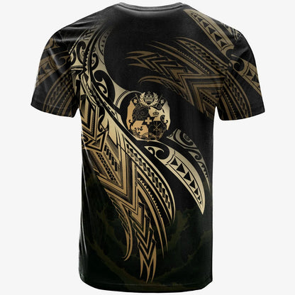 Tonga Polynesian T-Shirt - Tonga Legend Gold Version