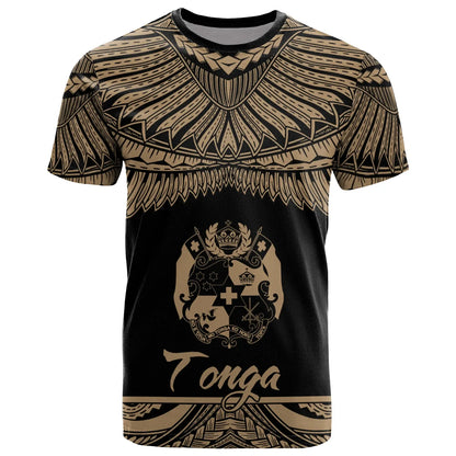 Tonga Polynesian T-Shirt - Tonga Pride Gold Version