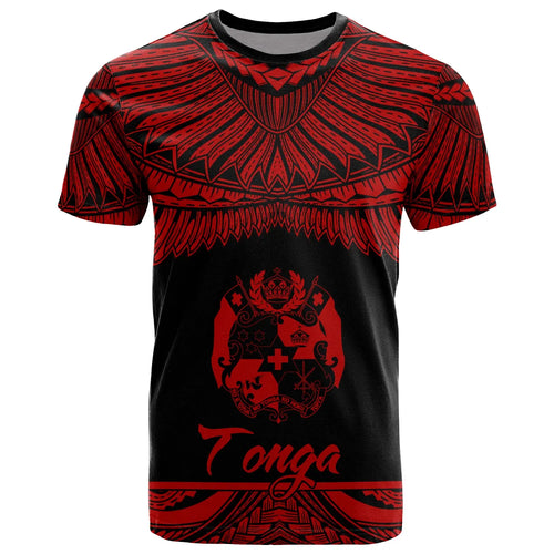 Tonga Polynesian T-Shirt - Tongan Pride Red Version