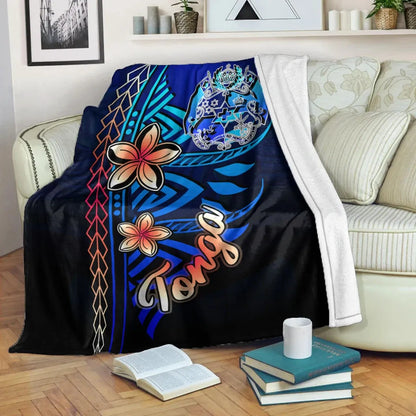 Tonga Premium Blanket - Vintage Tribal Mountain