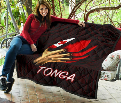 Tonga Premium Quilt - Tonga In Me (Red)