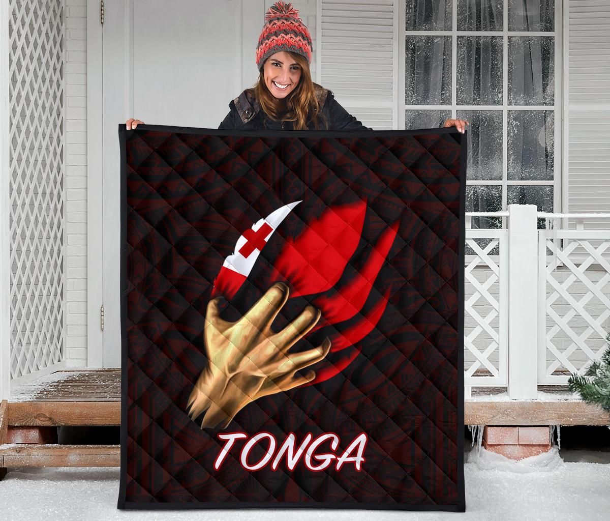Tonga Premium Quilt - Tonga In Me (Red)