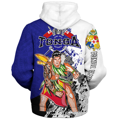 Tonga Sherpa Hoodie Pride