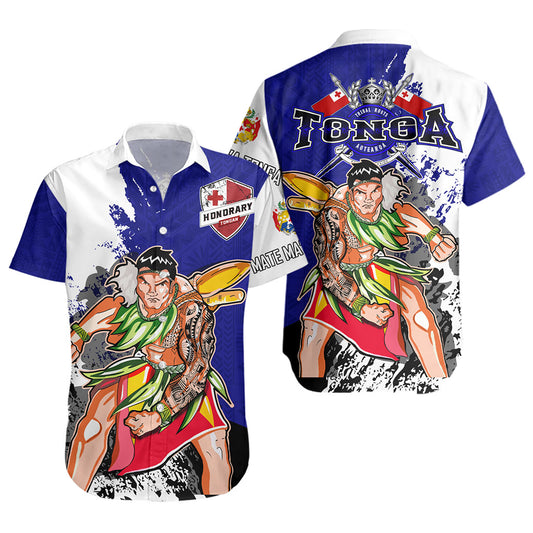 Tonga Short Sleeve Shirt Pride