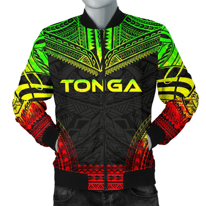 Tonga Polynesian Chief Bomber Jacket - Reggae Version