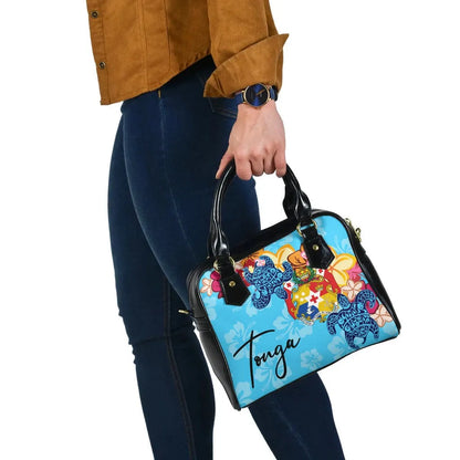Tonga Shoulder Handbag - Tropical Style