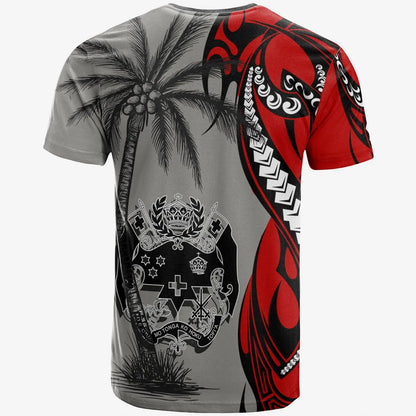 Tonga T-Shirt - Classical Coconut Tree