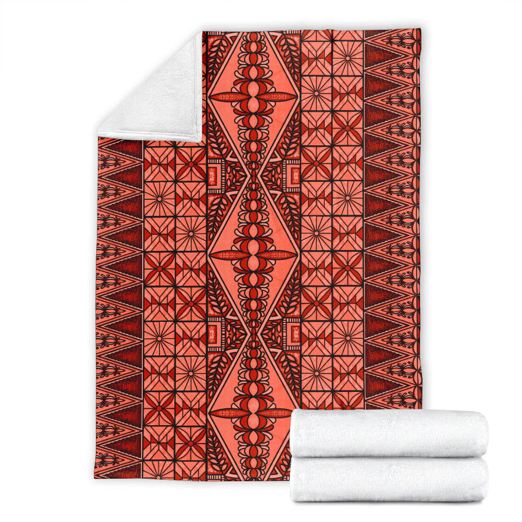 Tonga Premium Blanket Tapa Design
