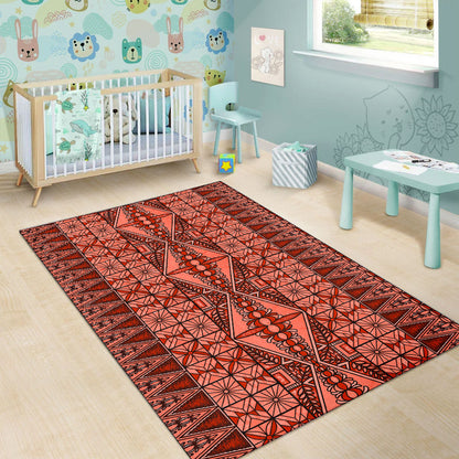 Tonga Area Rug Tapa Design