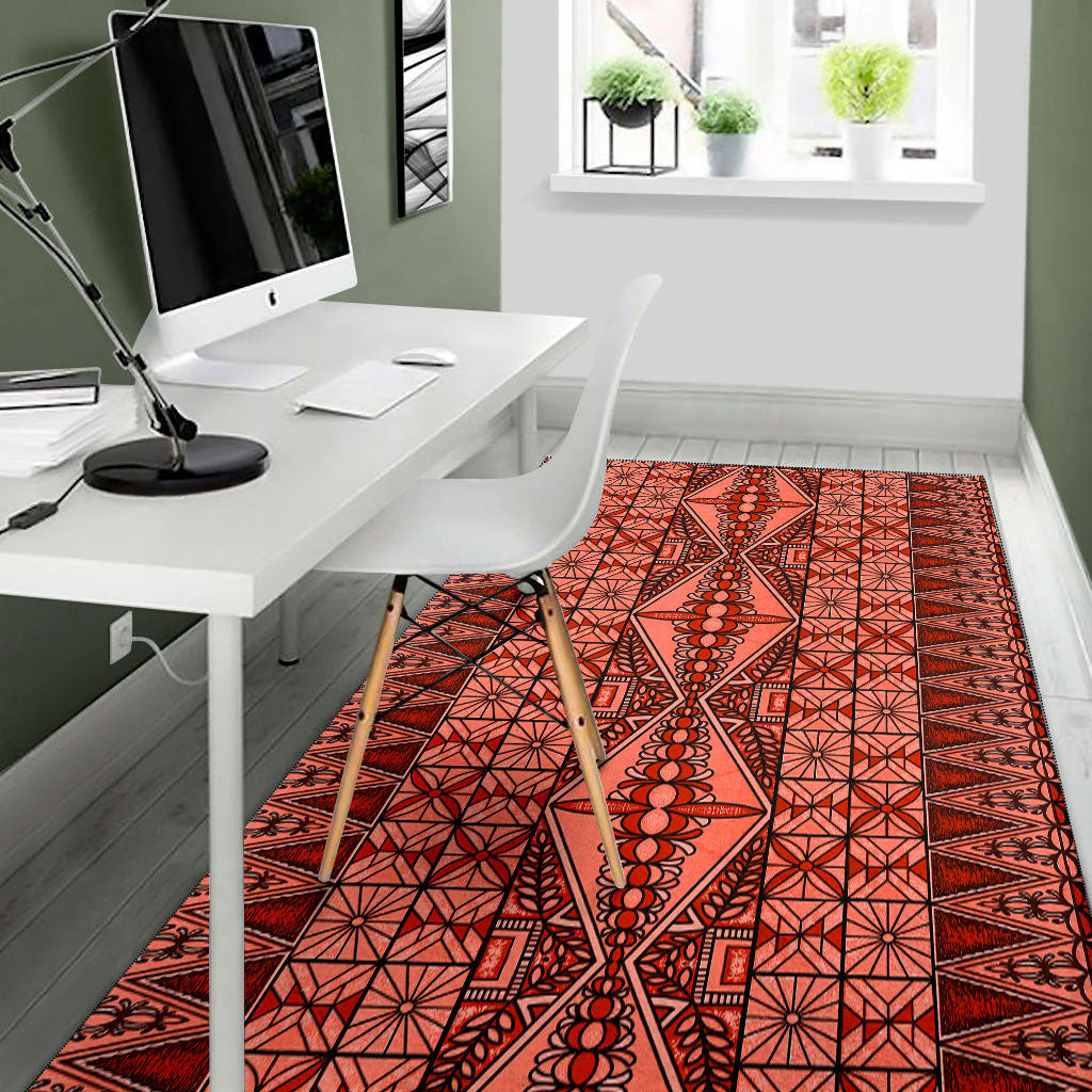Tonga Area Rug Tapa Design