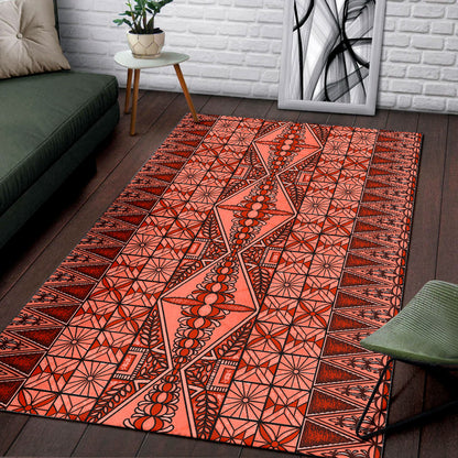 Tonga Area Rug Tapa Design