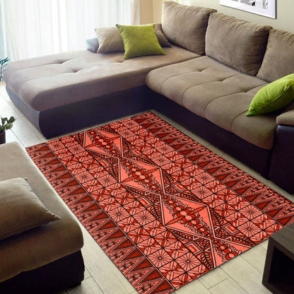 Tonga Area Rug Tapa Design