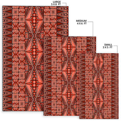 Tonga Area Rug Tapa Design