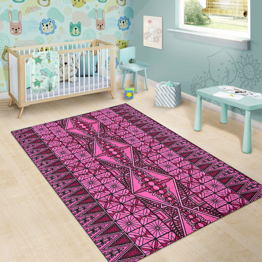Tonga Area Rug Tapa Design