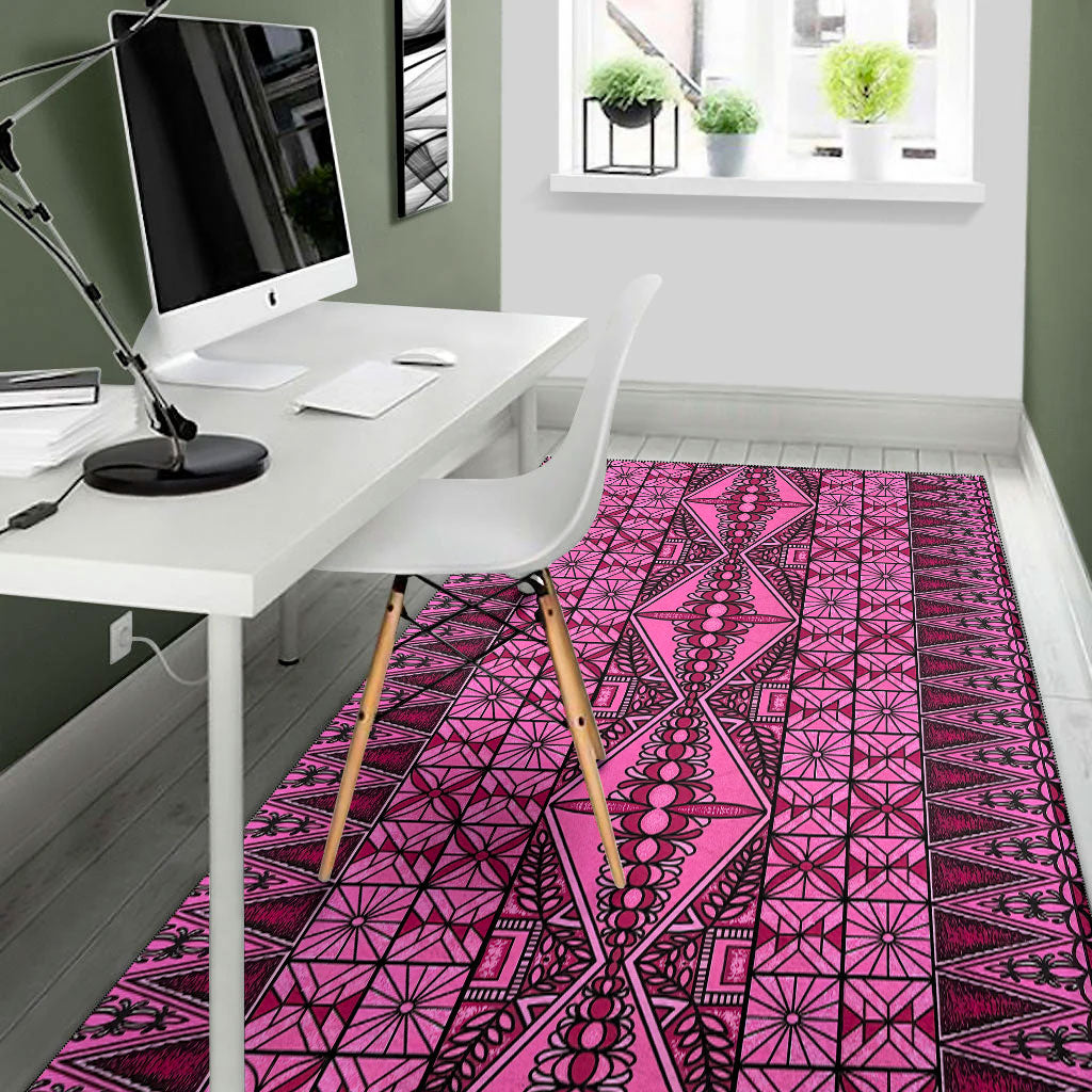 Tonga Area Rug Tapa Design