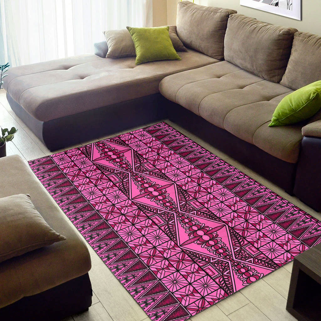 Tonga Area Rug Tapa Design