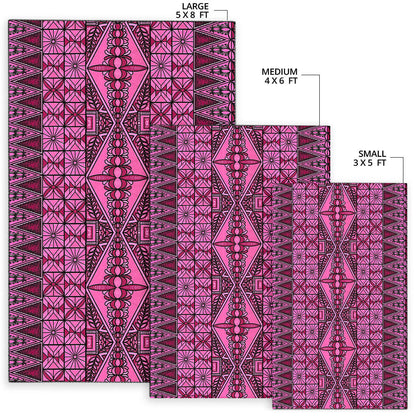 Tonga Area Rug Tapa Design