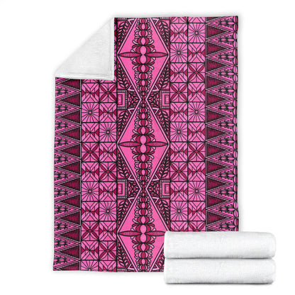 Tonga Premium Blanket Tapa Design