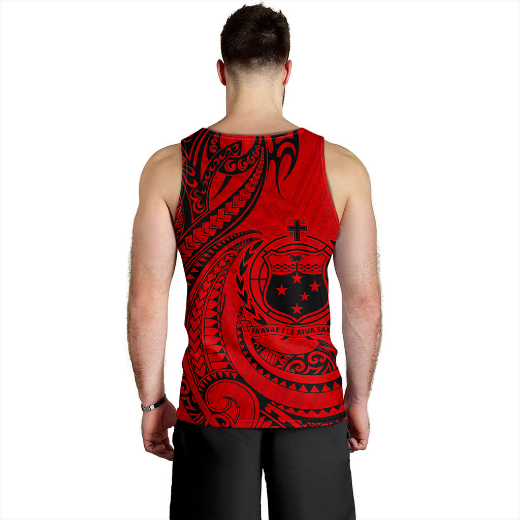 Samoa Tank Top Coat Of Arms Tribal Polynesian Island