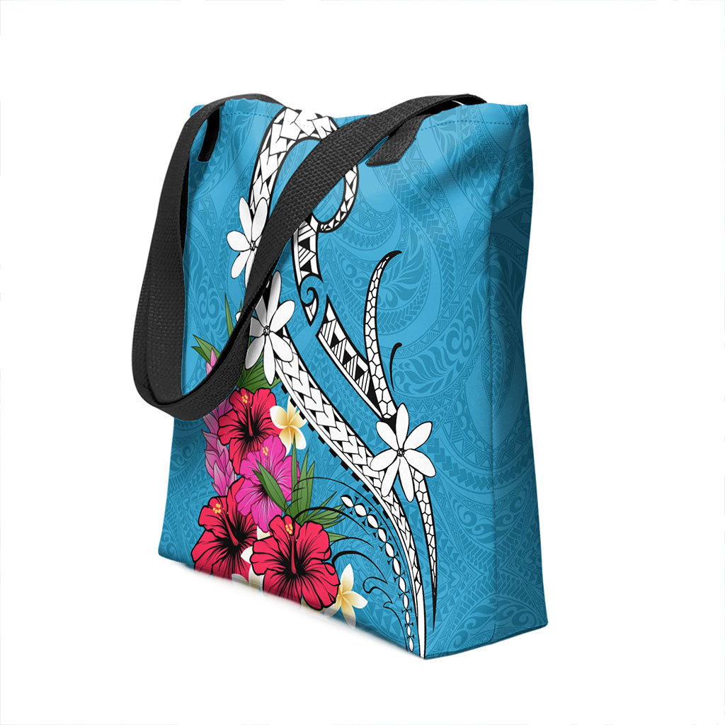 Hawaii Tote Bag Tribal Polynesia Tropical