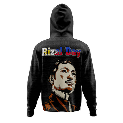 Philippines Filipinos Hoodie Rizal Day Tribal Crack Style