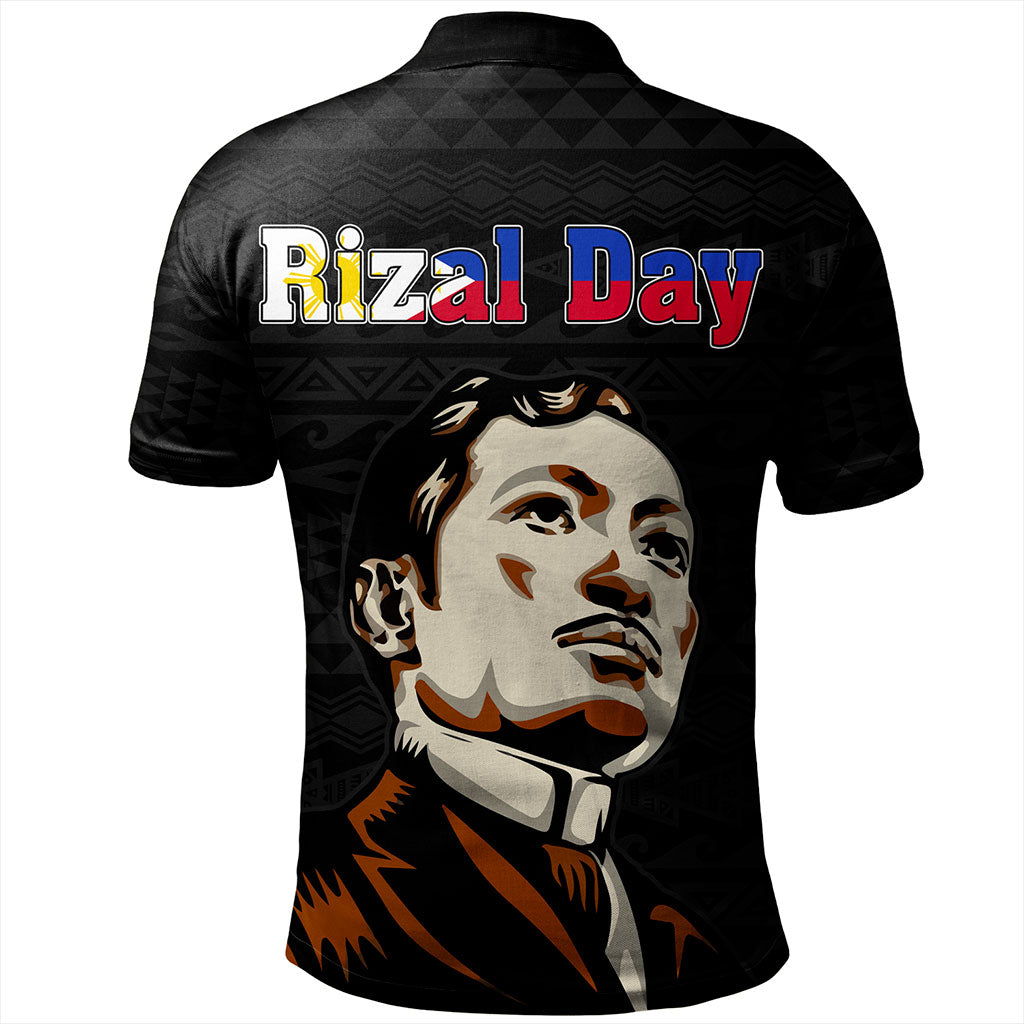 Philippines Filipinos Polo Shirt Rizal Day Tribal Crack Style