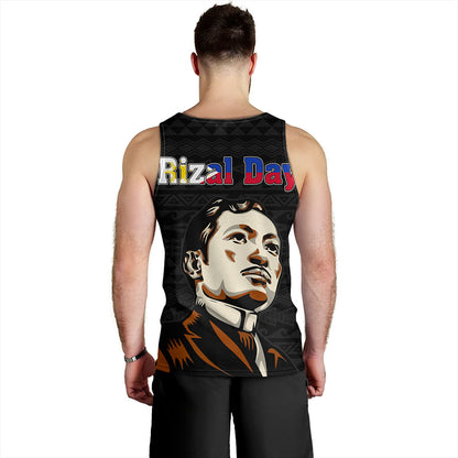 Philippines Filipinos Tank Top Rizal Day Tribal Crack Style
