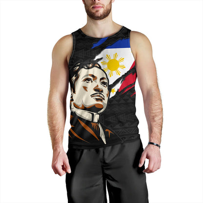 Philippines Filipinos Tank Top Rizal Day Tribal Crack Style