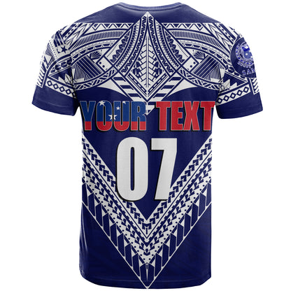 (Customize Personalize) Toa Samoa RLS Warriors Siva Tau T-Shirt