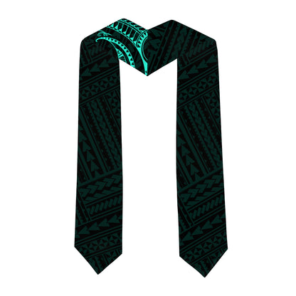 Hawaii Graduation Stole Custom Class 2026 Tribal Wave