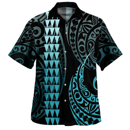 Hawaii Hawaiian Shirt Polynesia Kakau Style