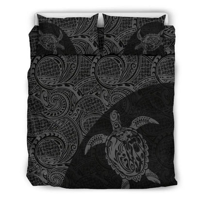 Turtle Mermaid Polynesian Duvet Cover Set 11