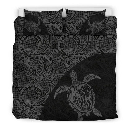 Turtle Mermaid Polynesian Duvet Cover Set 11