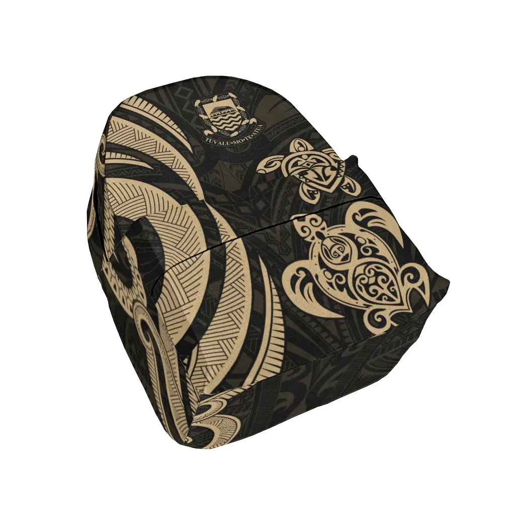 Tuvalu Backpack - Gold Tentacle Turtle