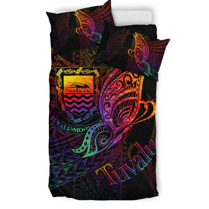 Tuvalu Bedding Set - Butterfly Polynesian Style