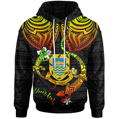 Tuvalu Custom Personalised Hoodie -  Lizard Good Chest