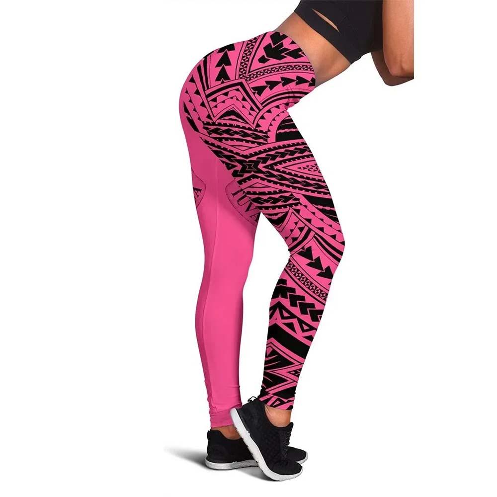 Tuvalu Flag Legging (Pink)