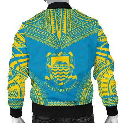 Tuvalu Flag Polynesian Chief Bomber Jacket