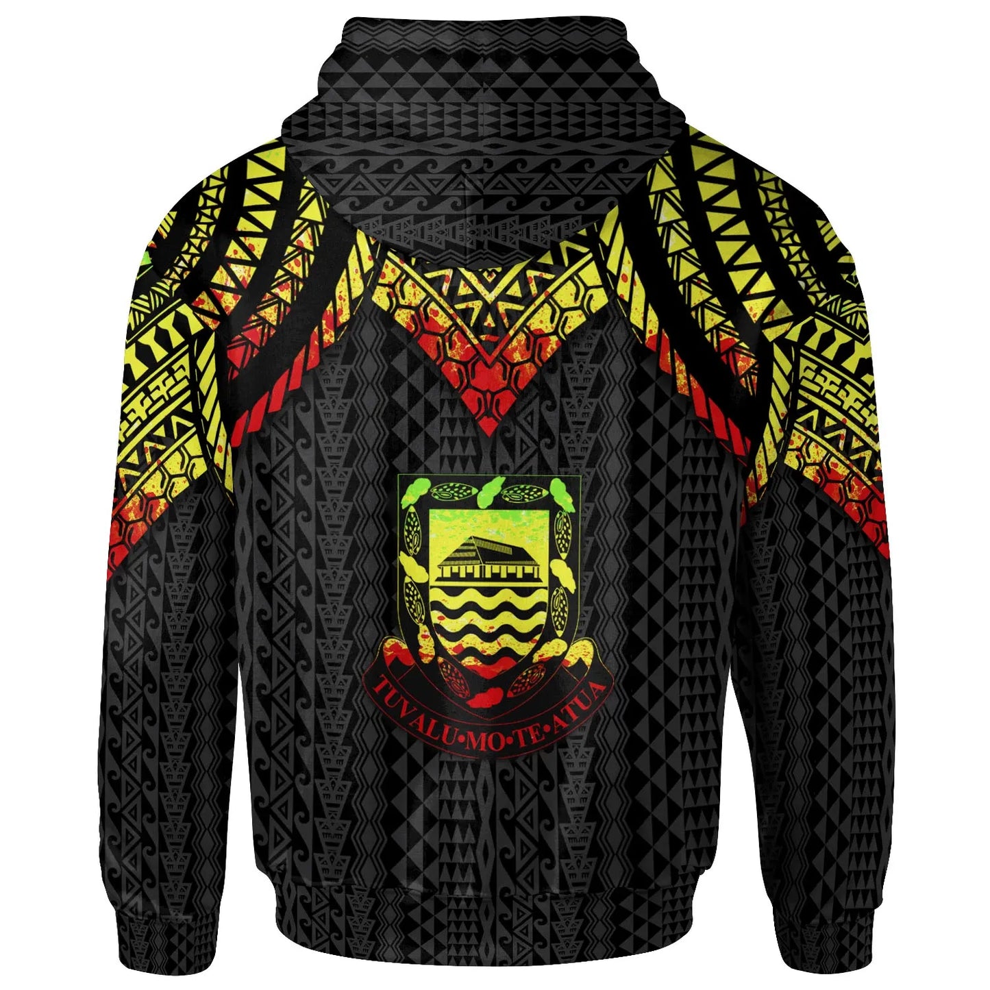 Tuvalu Hoodie - Polynesian Armor Style Reagge