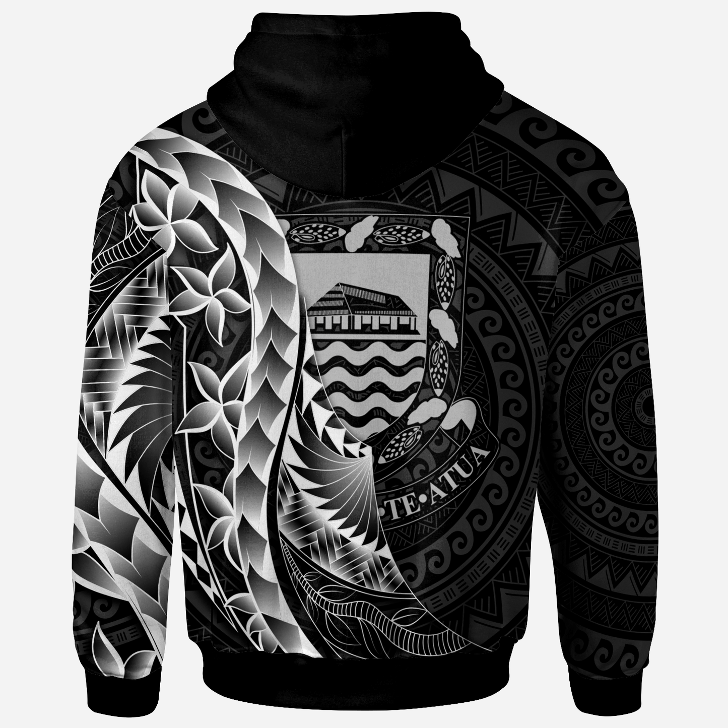 Tuvalu Hoodie - Polynesian Pattern Style
