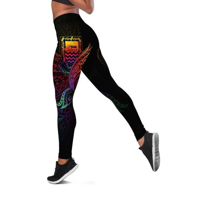 Tuvalu Legging - Butterfly Polynesian Style