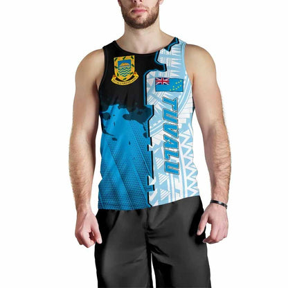 Tuvalu Personalised Men Tank Top - Independence Day
