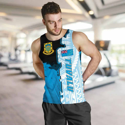 Tuvalu Personalised Men Tank Top - Independence Day