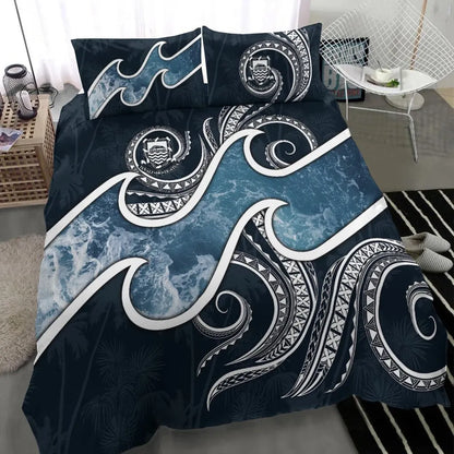 Tuvalu Polynesian Bedding Set - Ocean Style