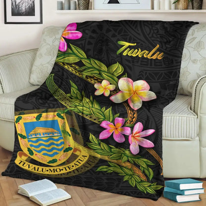 Tuvalu Polynesian Blanket - Plumeria Tribal