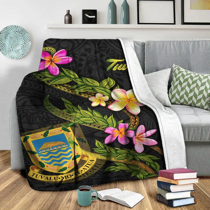 Tuvalu Polynesian Blanket - Plumeria Tribal